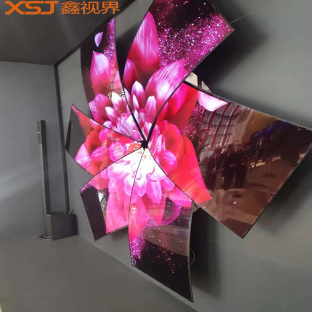 扬程55寸OLED柔性屏（花瓣造型定制）